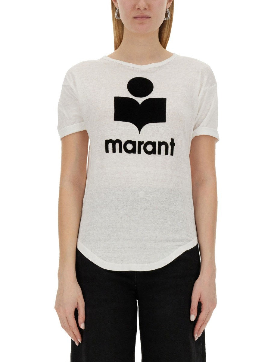 MARANT ETOILE - Marant Etoile T Shirt ’Koldi’ - Woman->Clothing->t-shirts