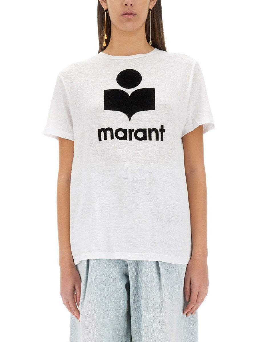 MARANT ETOILE - Marant Etoile T Shirt ’Zewel’ - Woman->Clothing->t-shirts