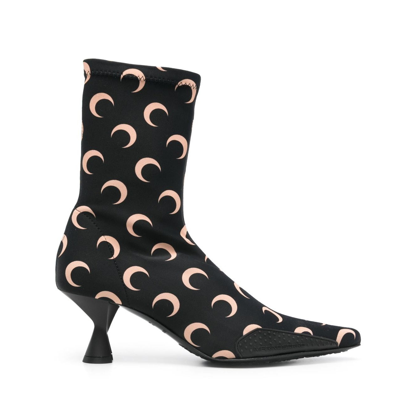 Marine Serre Marine Serre 60mm moon printed jersey boots Women’s Shoes