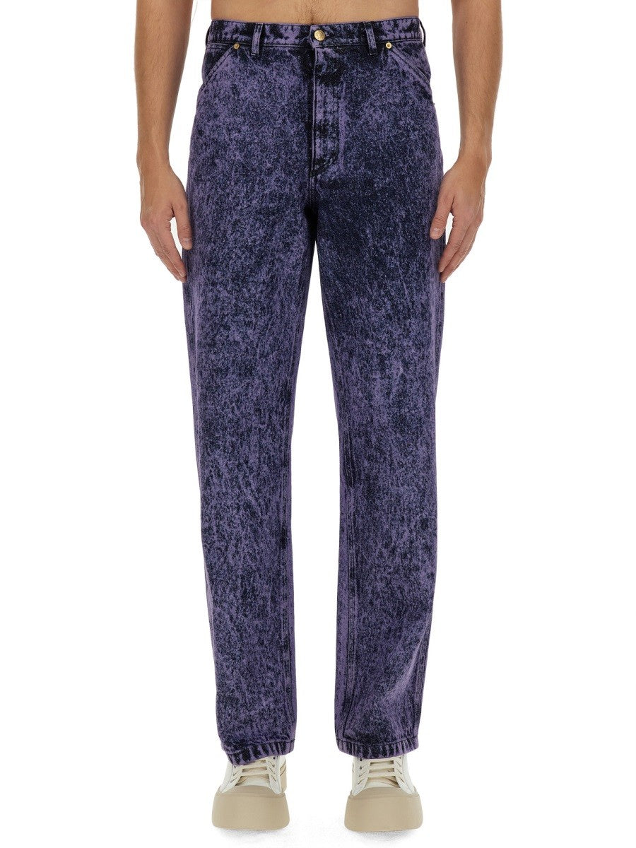 Marni - Marni Marbled Effect Jeans - Men’s Clothing