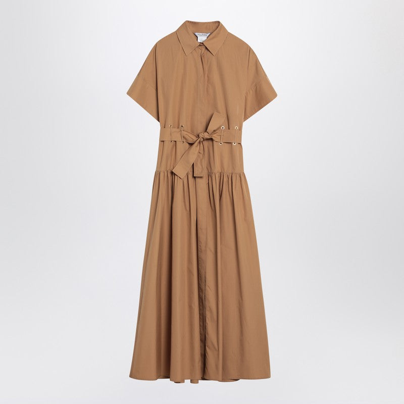 Max Mara - Max Mara Caramel-coloured shirt dress - Dresses