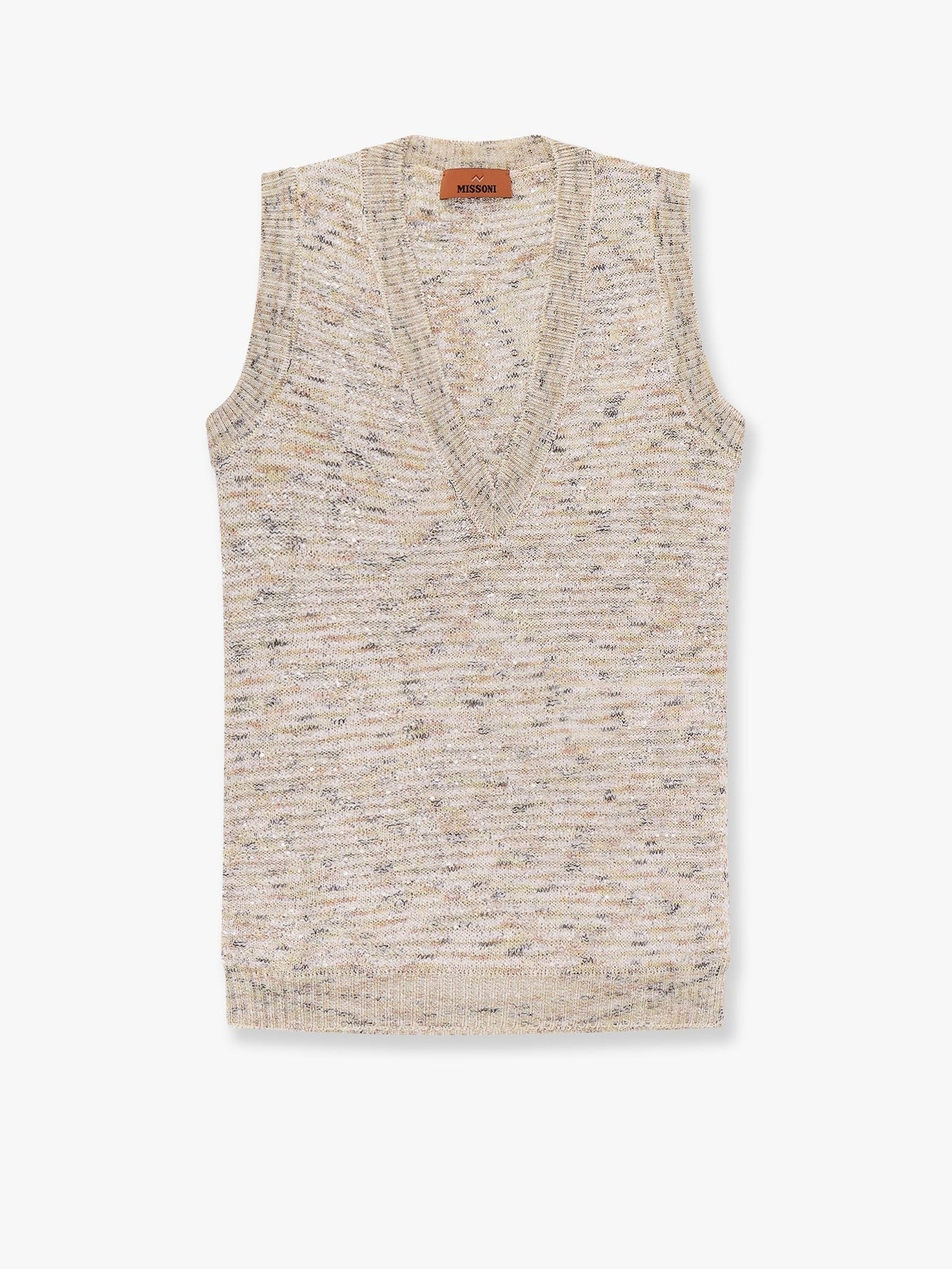 Missoni - Missoni Multicolor Viscose Blend Top With Sequins - Woman->Clothing->T-Shirts and Top