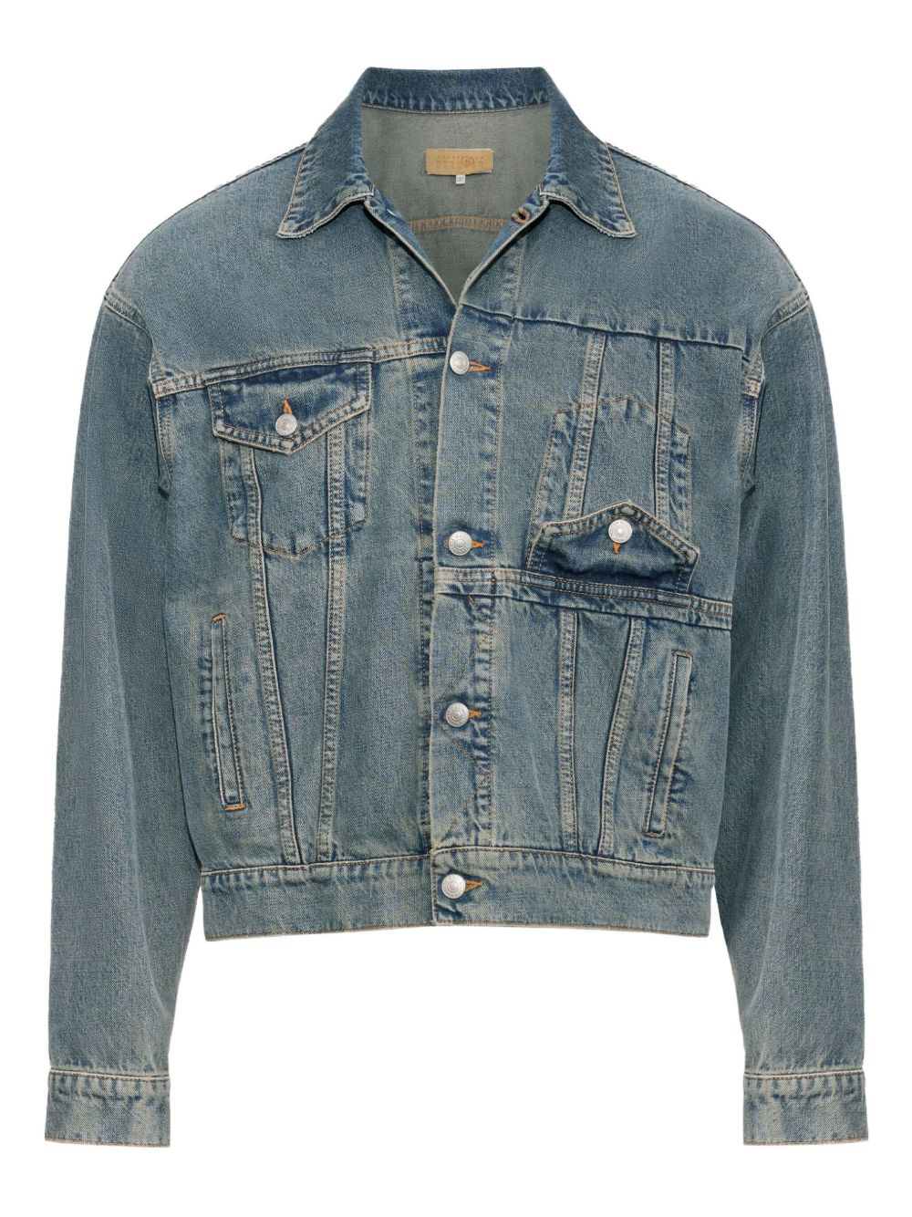 MM6 Maison Margiela - MM6 Maison Margiela Coats Clear Blue - Jackets