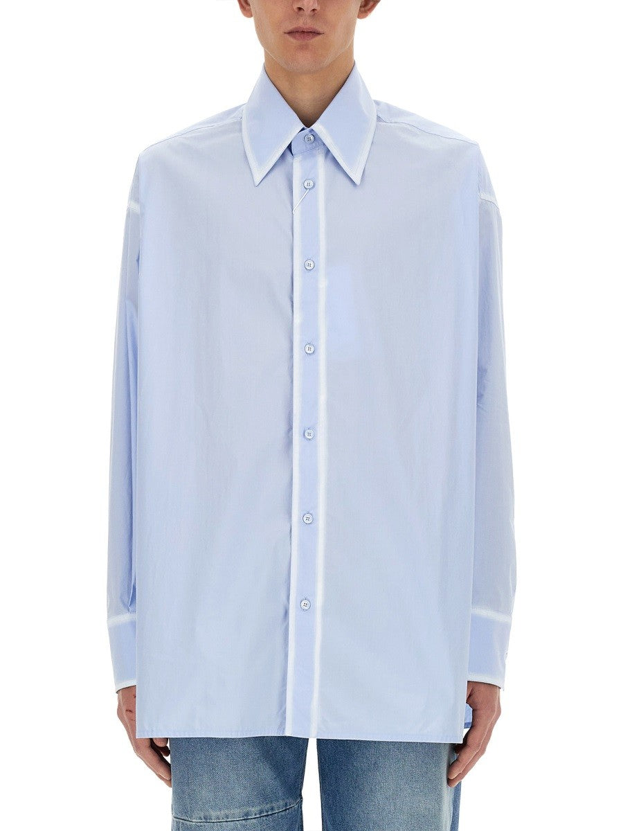 MM6 MAISON MARGIELA - Mm6 Maison Margiela Oversize Fit Shirt - Man->Clothing->Shirts
