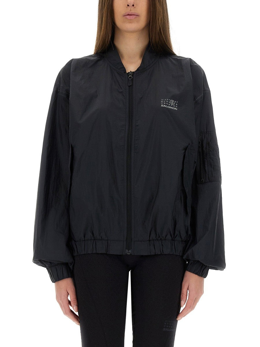 MM6 MAISON MARGIELA X SALOMON - Mm6 Maison Margiela X Salomon Nylon Jacket - Woman->Clothing->SPORTS JACKETS