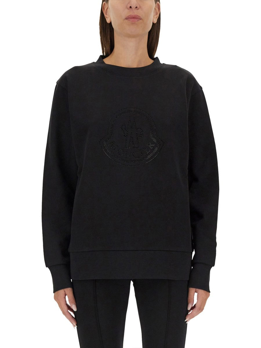 Moncler - Moncler Sweatshirt With Logo - Women’s Sweatshirts