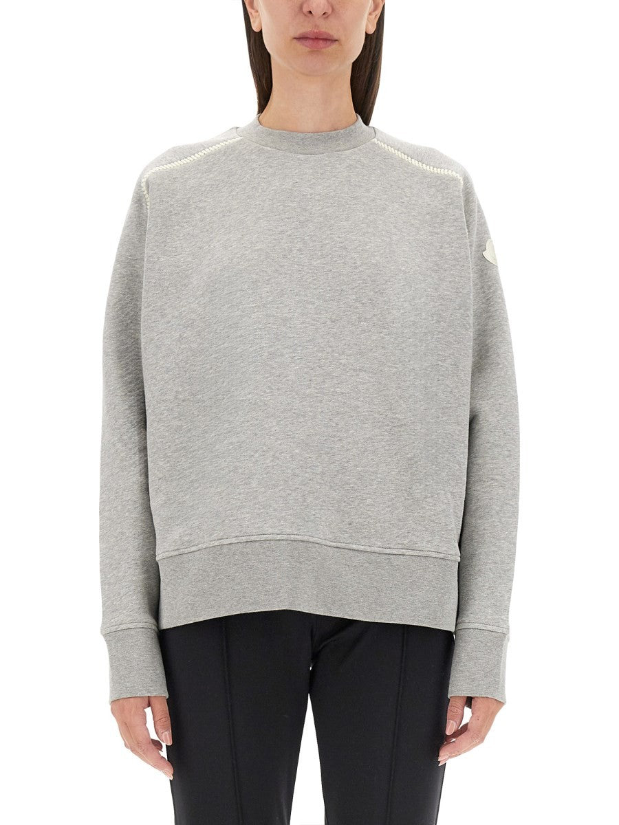 Moncler - Moncler Sweatshirt With Logo - Women’s Sweatshirts
