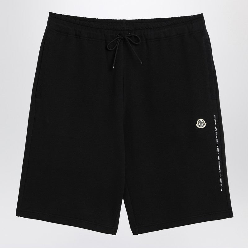 Moncler X FRGMT - Moncler X FRGMT Black shorts in cotton - Short trousers