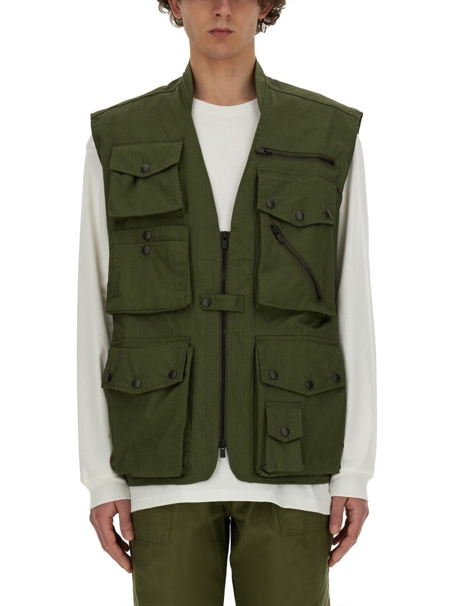 NEEDLES - Needles Vest With Pockets - Men’s Outerwear