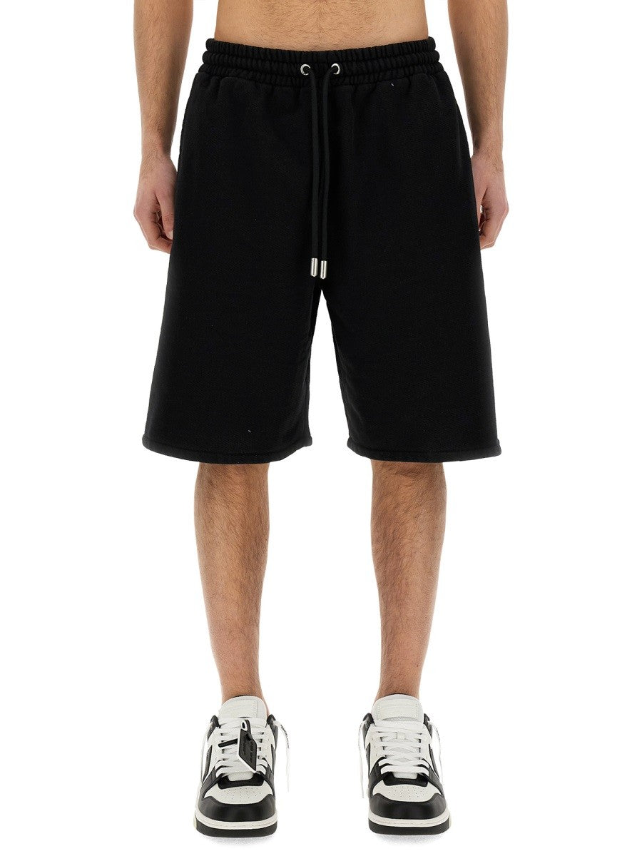 Off-white - Off White Bermuda With Logo - Men’s Clothing