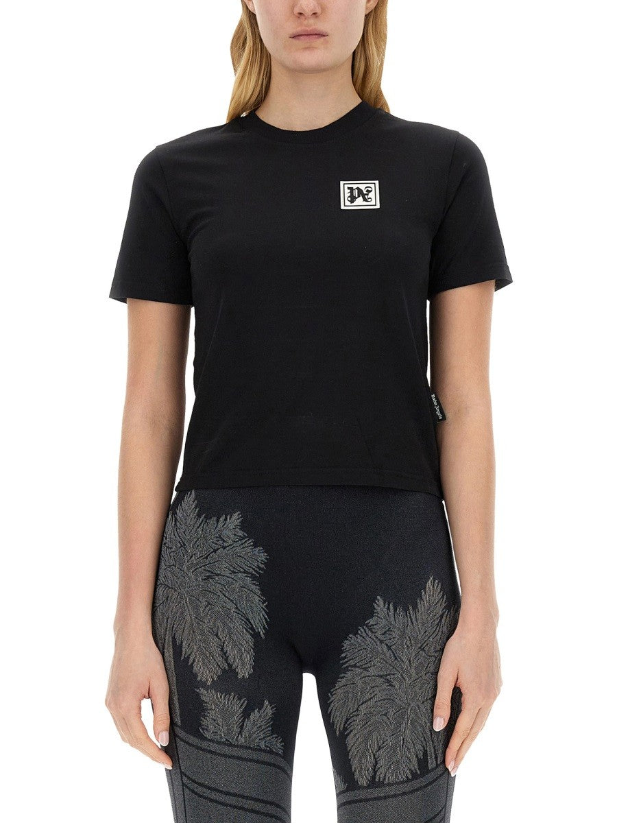 Palm Angels - Palm Angels Palm Ski Club T Shirt - Woman->Clothing->t-shirts