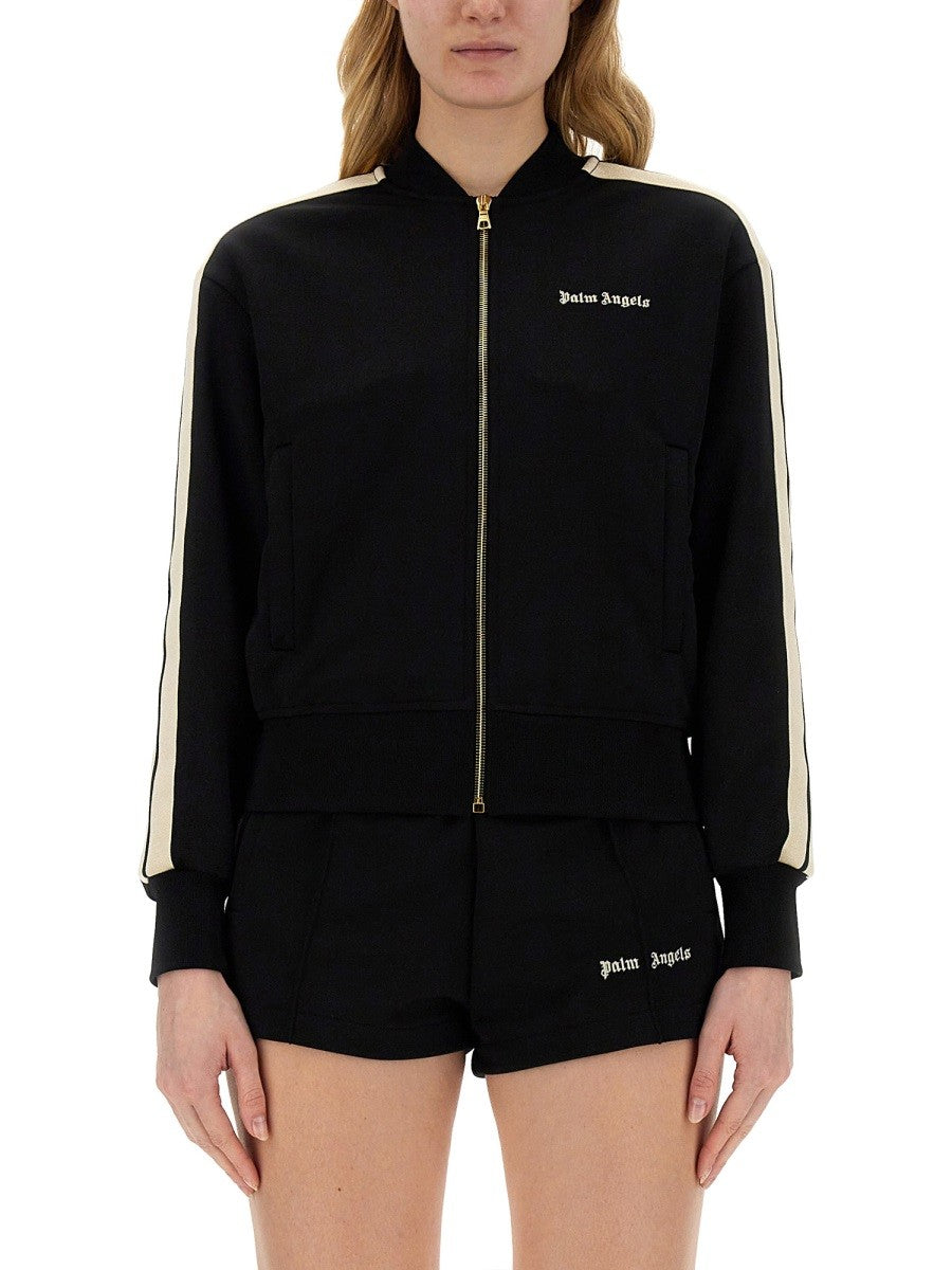 Palm Angels - Palm Angels Sweatshirt With Logo - Woman->Clothing->sweatshirts