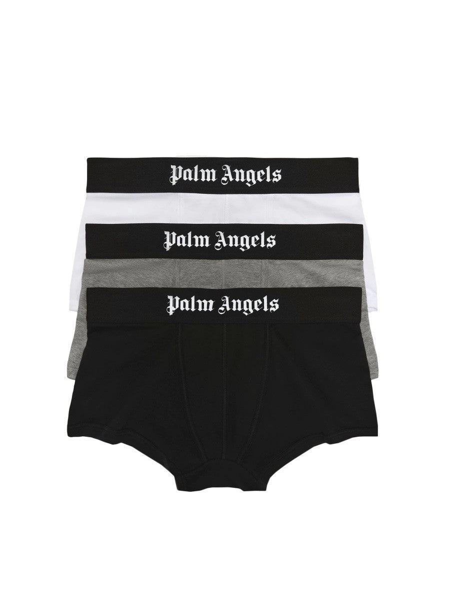 Palm Angels - Palm Angels Confezione Da Tre Boxer - Men’s Clothing