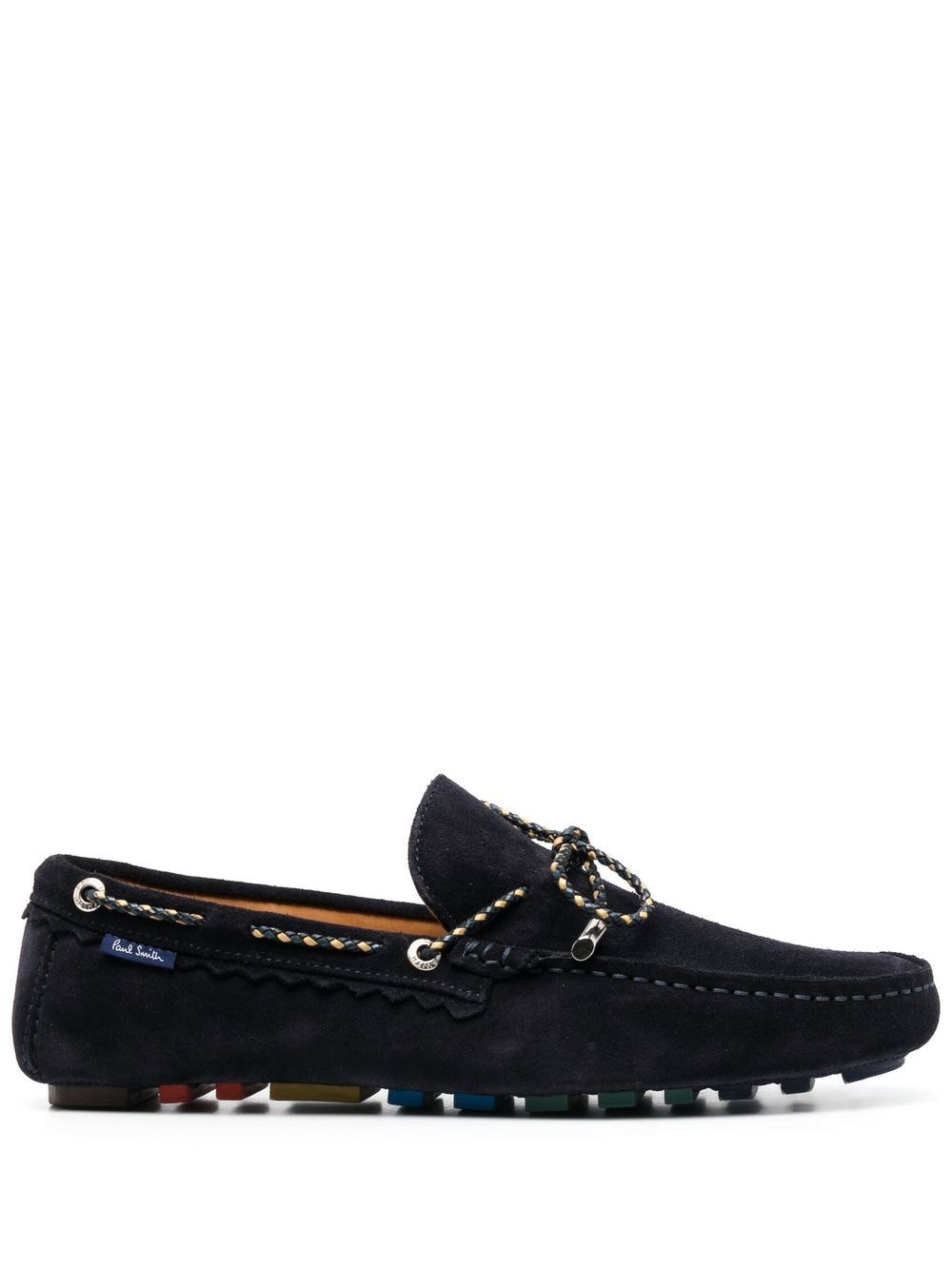 Paul Smith - Paul Smith rope-detail suede loafers - Moccasins