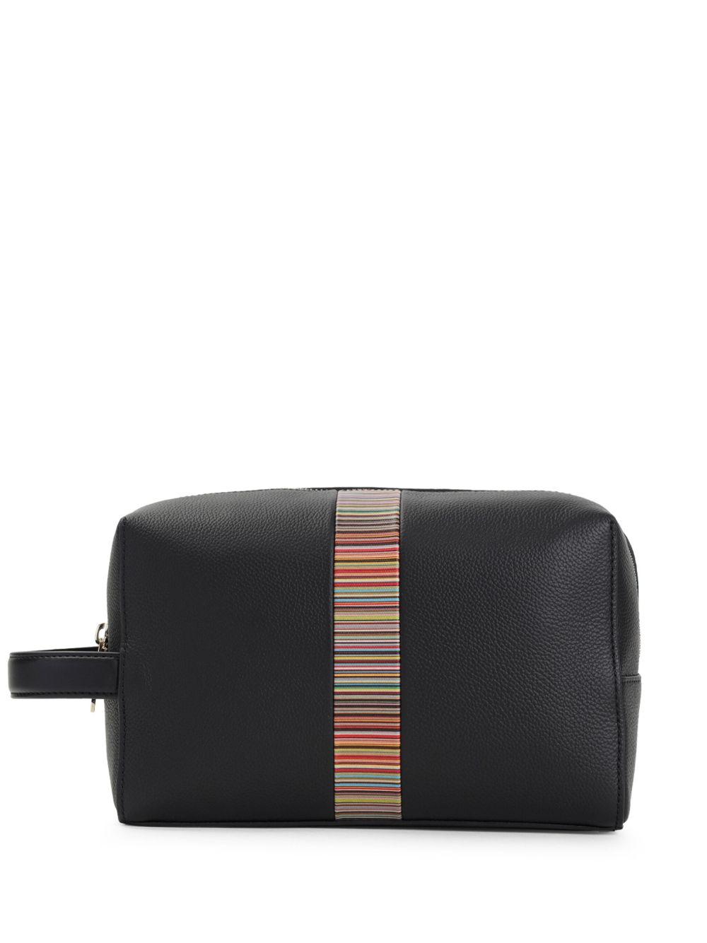 Paul Smith - Paul Smith Signature Stripe leather washbag - Men’s Bags