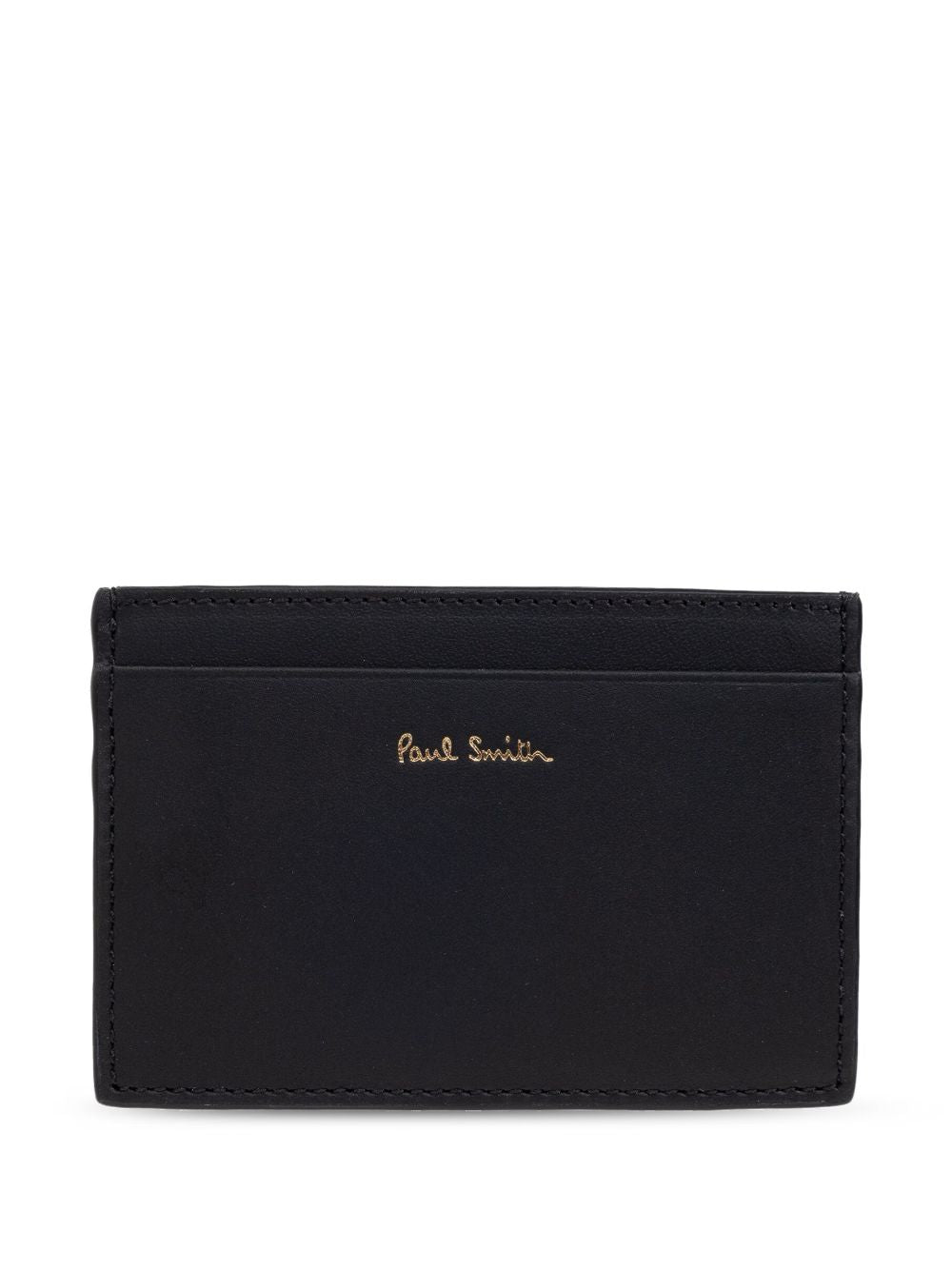 Paul Smith - Paul Smith Signature Stripe leather card case - Men’s Accessories