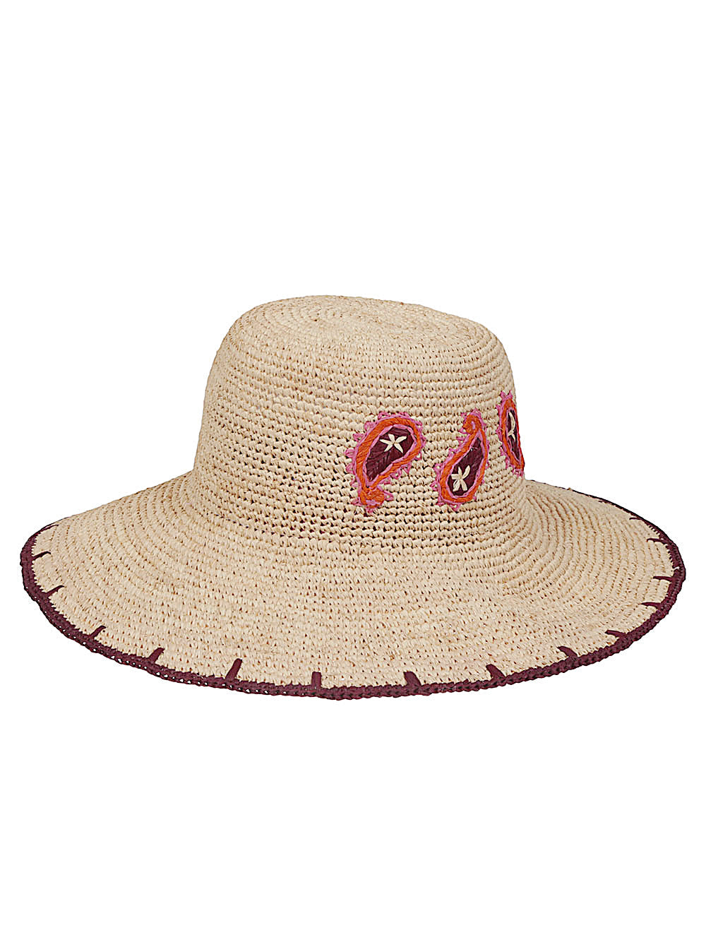 Paul Smith - Paul Smith Paisley straw hat - Women’s Accessories
