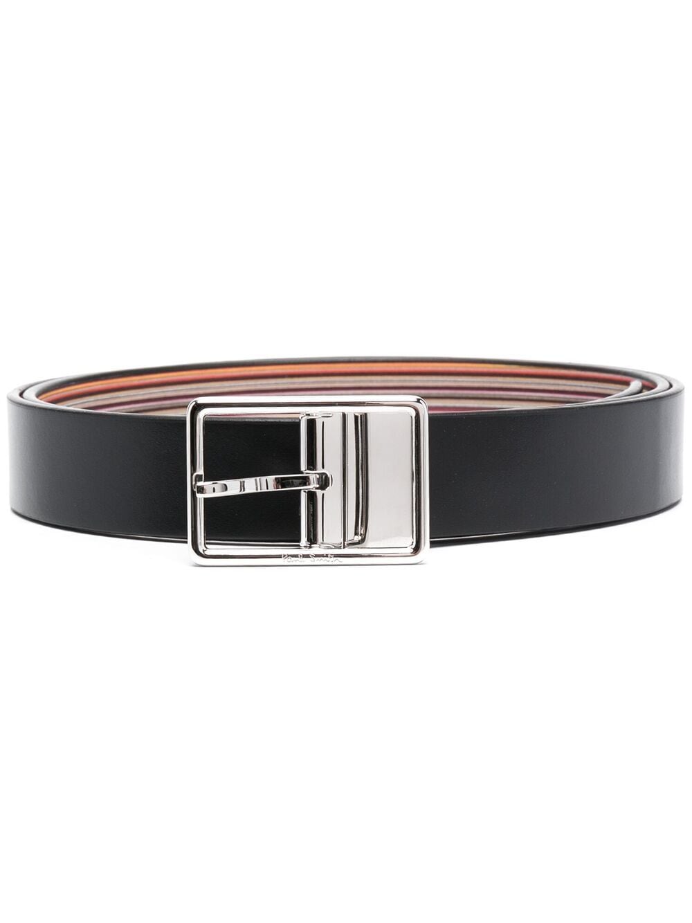 Paul Smith - Paul Smith Signature Stripe reversbile belt - Men’s Accessories