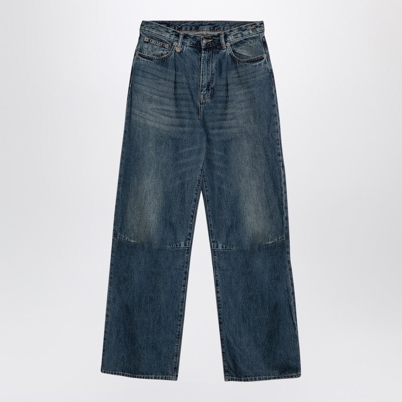R13 - R13 Dawson blue wide denim jeans - Jeans