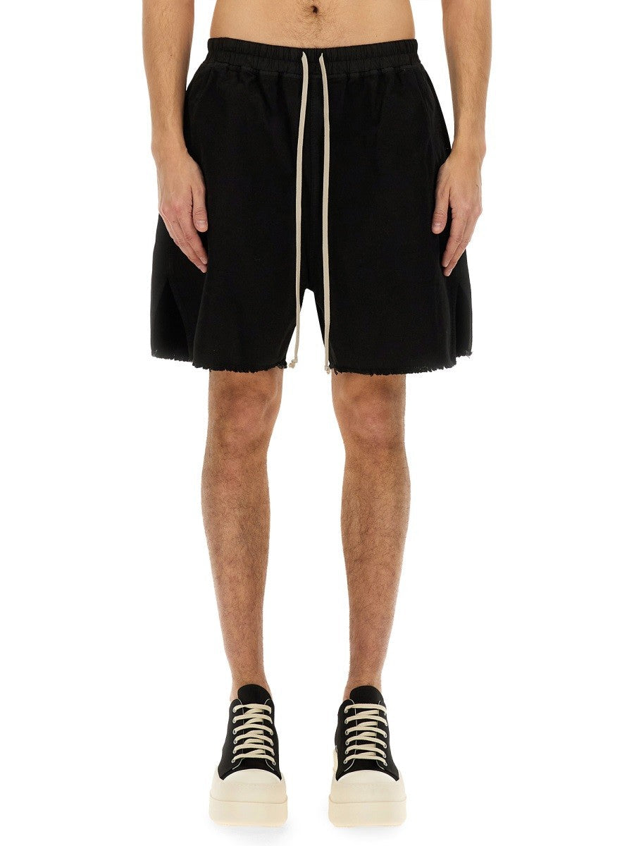 RICK OWENS DRKSHDW - Rick Owens Drkshdw Zippered Boxer Shorts - Man->Clothing->Shorts