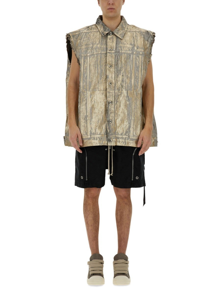 RICK OWENS DRKSHDW - Rick Owens Drkshdw Jumbo Vest - Men’s Outerwear