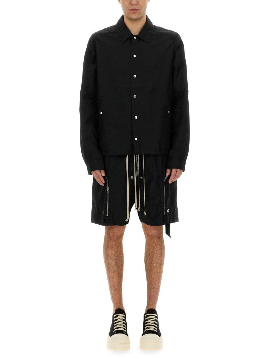 RICK OWENS DRKSHDW - Rick Owens Drkshdw Buttoned Jacket - Men’s Outerwear