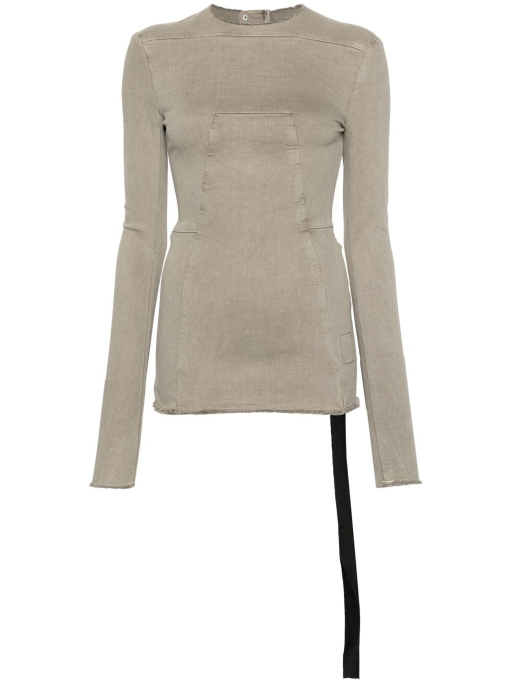 Rick Owens Drkshdw - RICK OWENS DRKSHDW T-shirts and Polos Grey - Women’s Tops