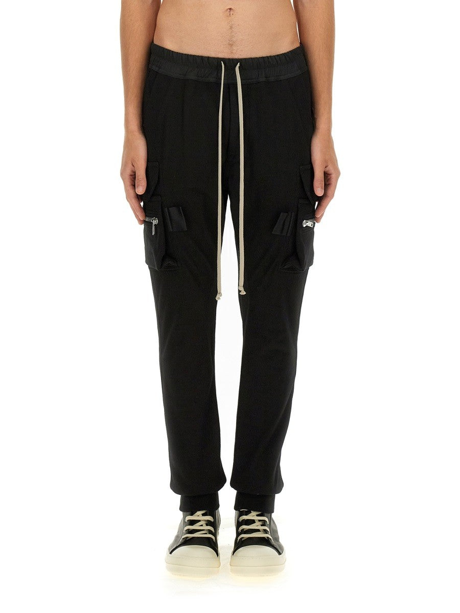 RICK OWENS - Rick Owens Cargo Pants - Man->Clothing->Trousers