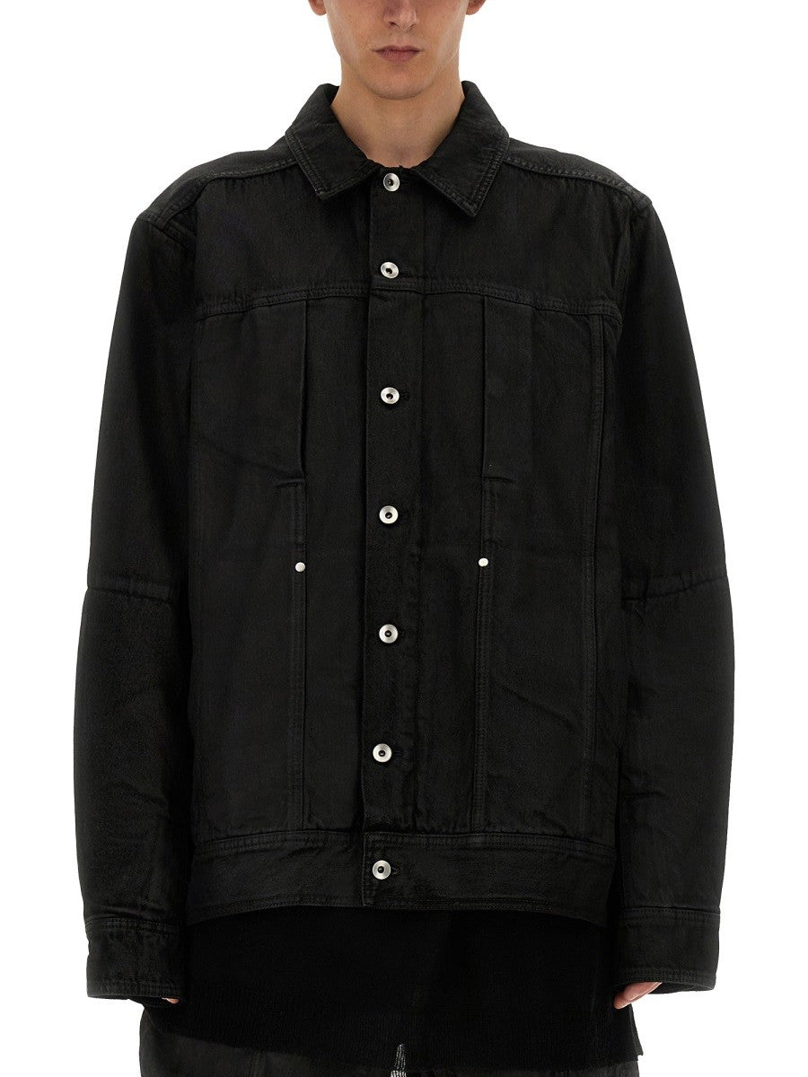 RICK OWENS - Rick Owens Denim Jacket - Men’s Outerwear