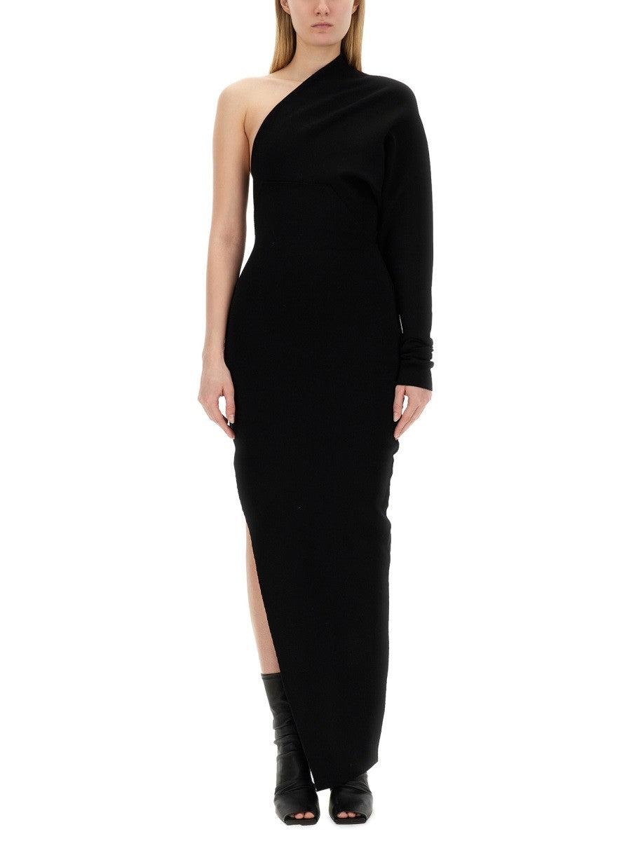 RICK OWENS - Rick Owens One Shoulder Dress - Woman->Clothing->Dresses