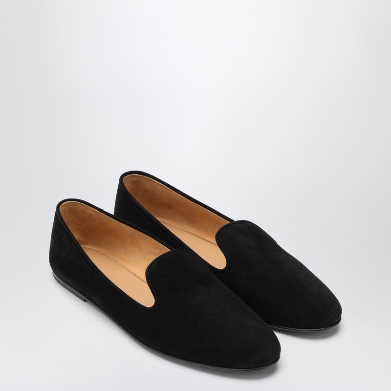 The Row - The Row Lippi black suede loafer - Women’s Shoes
