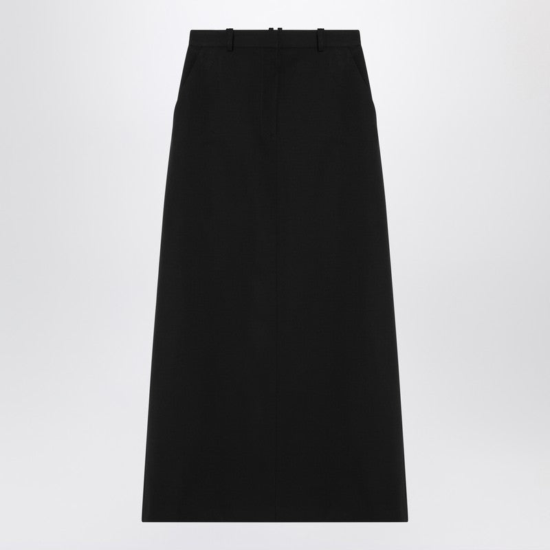 The Row - The Row Black wool Roux skirt - Skirts
