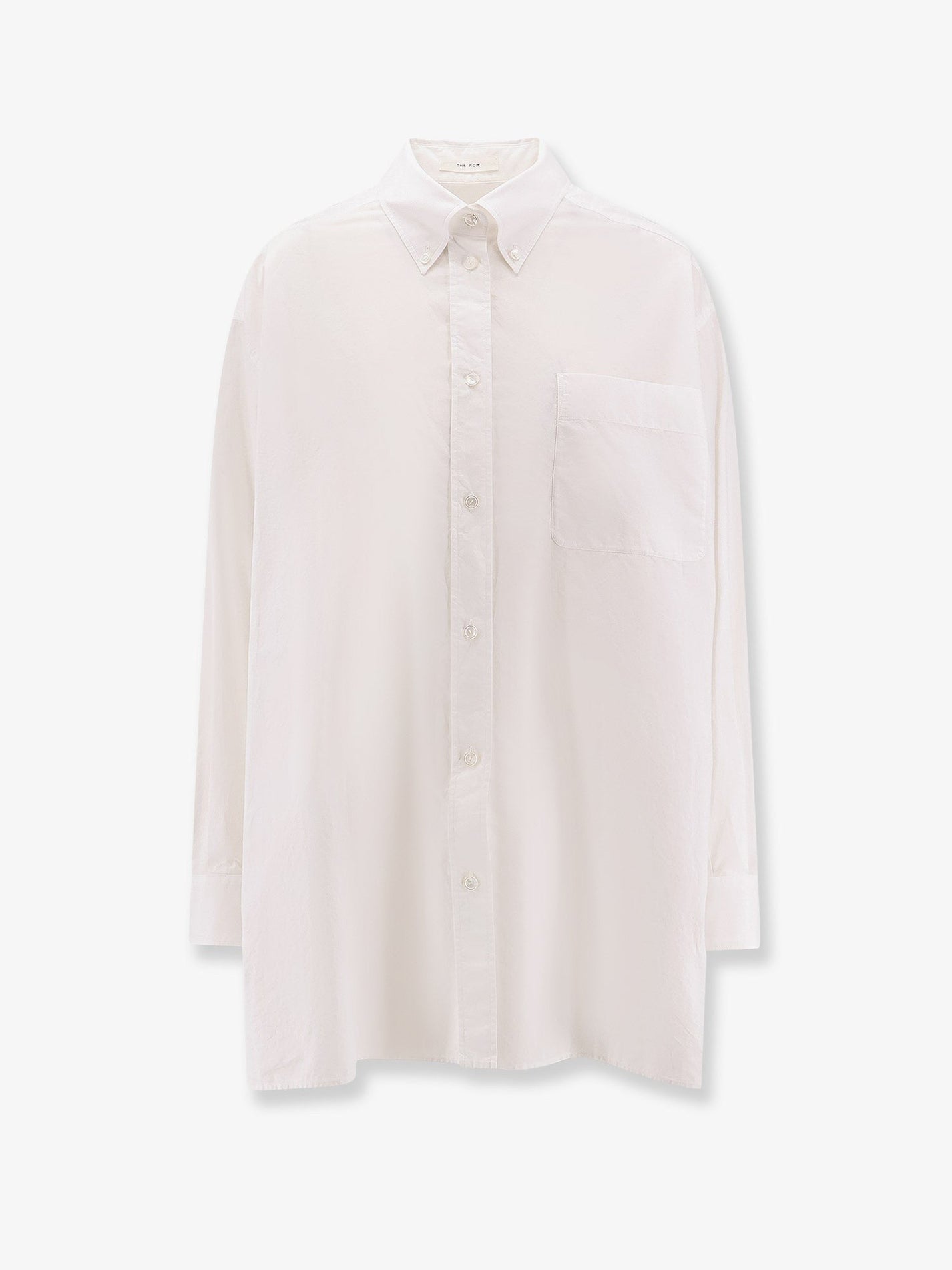 THE ROW - The Row Victoria Cotton Shirt - Woman->Clothing->shirts