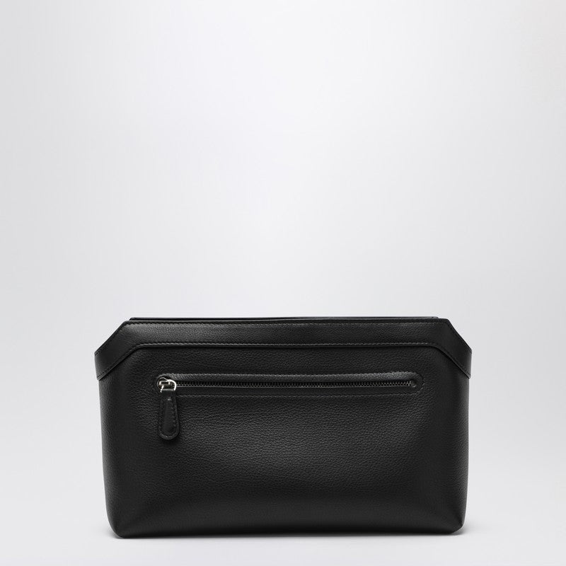 The Row - The Row Black leather clutch bag - Women’s Bags