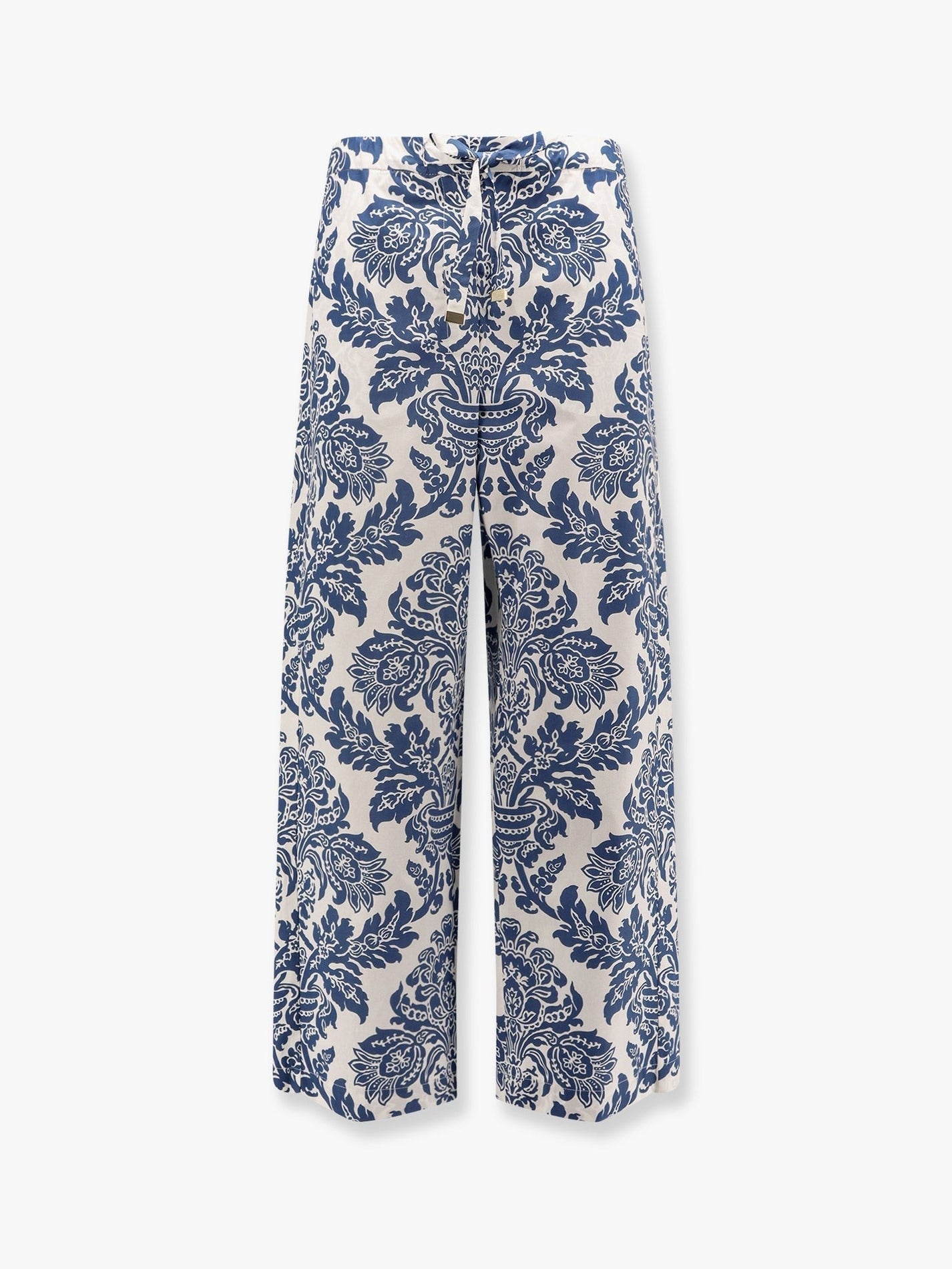 ’S MAX MARA - ’S Max Mara Merano Cotton Trouser With Floral Print - Women’s Pants