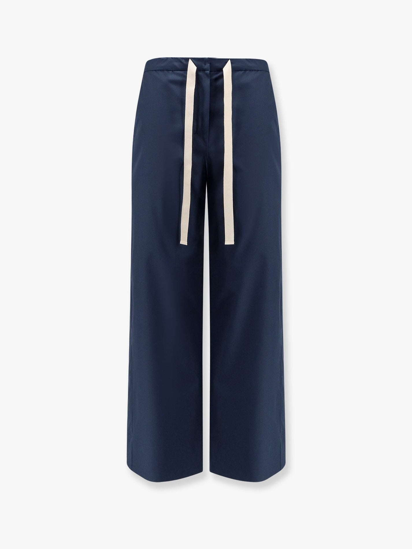 ’S MAX MARA - ’S Max Mara Argento Cotton Trouser - Women’s Pants