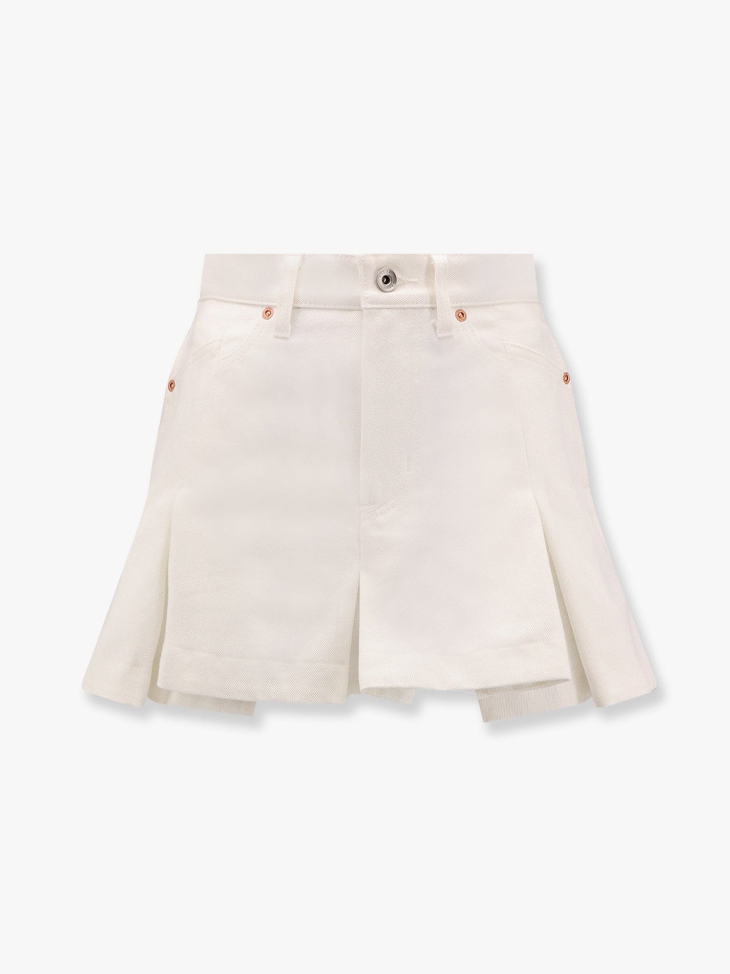 SACAI - Sacai Cotton Shorts With Folds - Women’s Clothing