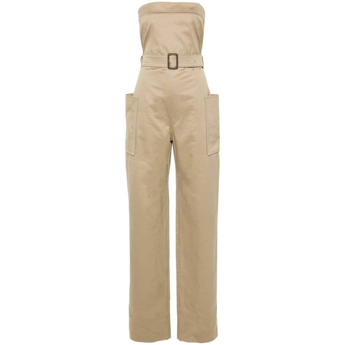 Saint Laurent - Saint Laurent Dresses Beige - Jumpsuits