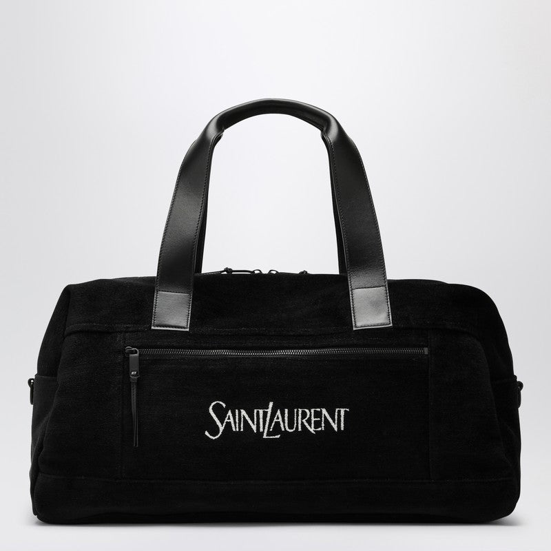 Saint Laurent - Saint Laurent Black duffle bag with logo - General