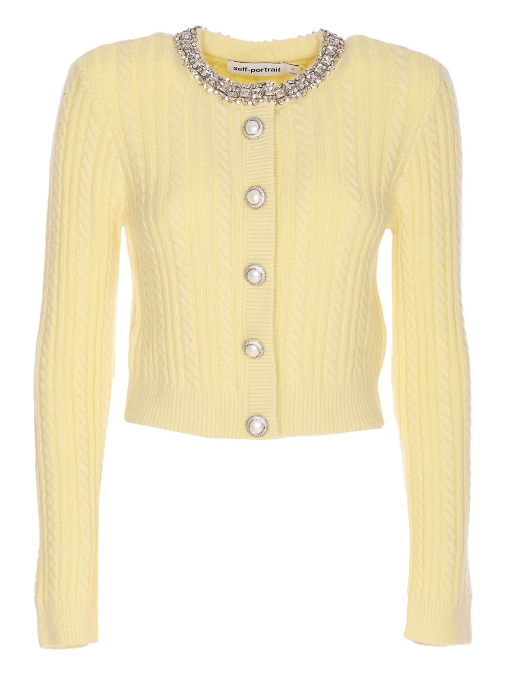 Self-Portrait - Self-portrait Sweaters Yellow - Women’s Knitwear