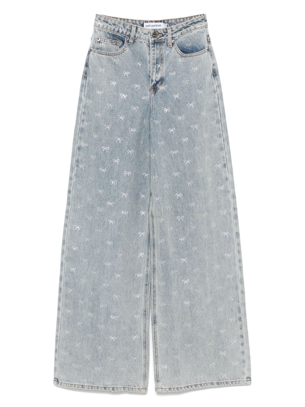 Self-Portrait - Self-portrait Jeans Clear Blue - Jeans