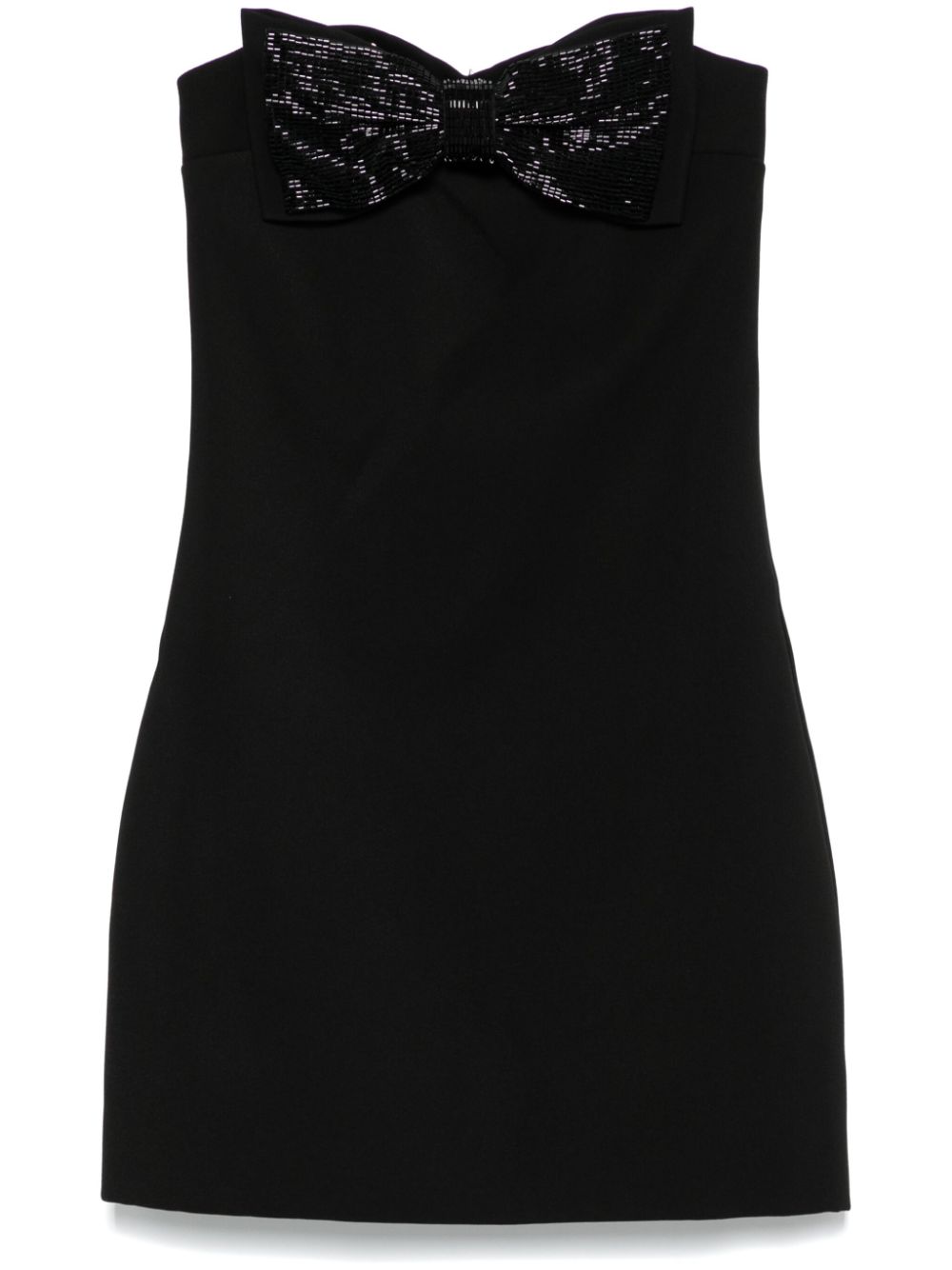 Self-Portrait - Self-Portrait crepe bandeau mini dress - Dresses