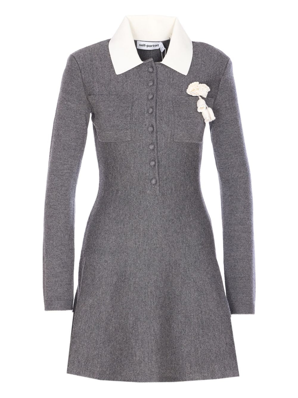Self-Portrait - Self-portrait Dresses Grey - Dresses