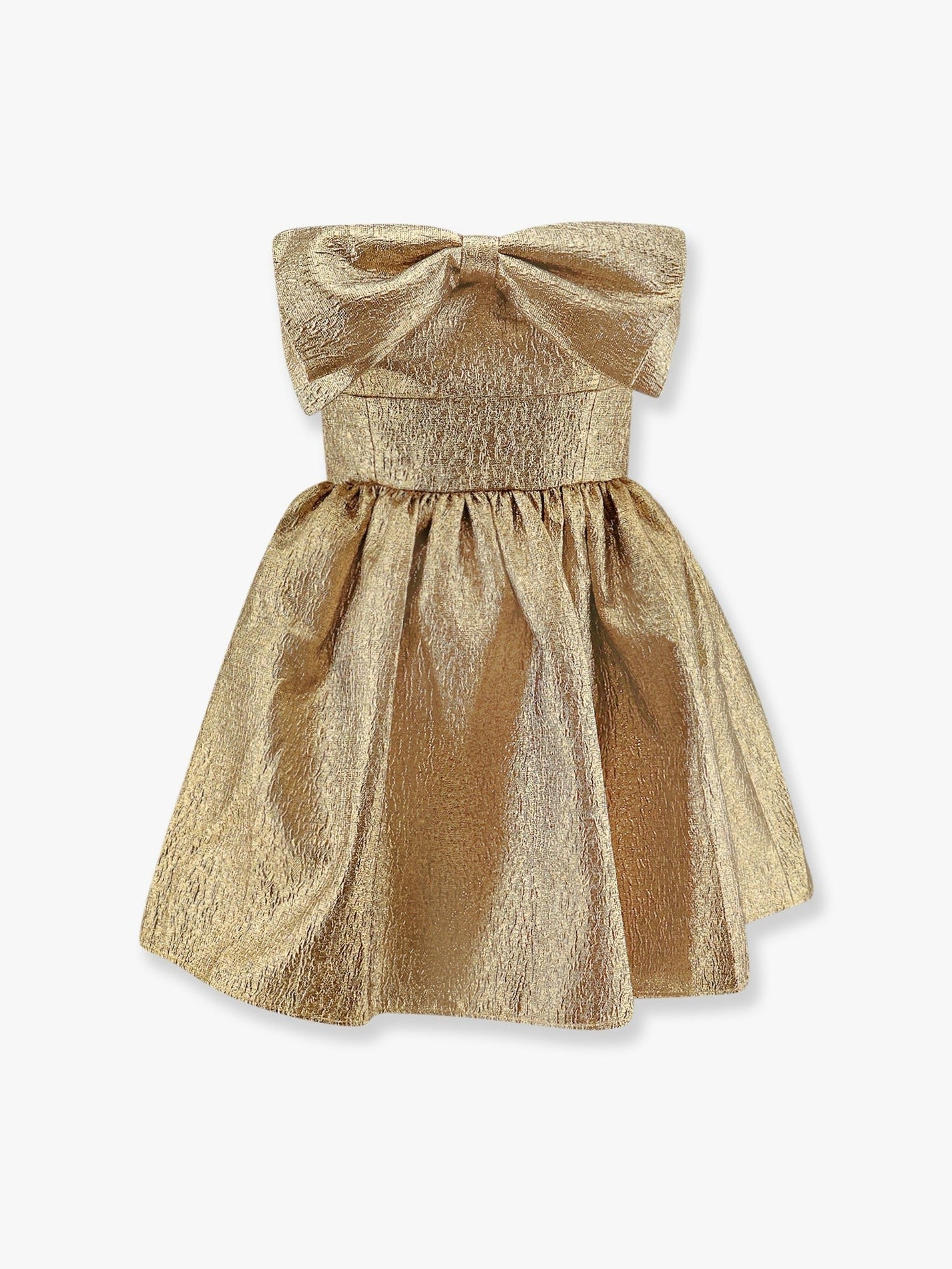 SELF PORTRAIT - Self Portrait Metallic Fibre Fabric Mini Dress - Woman->Clothing->Dresses