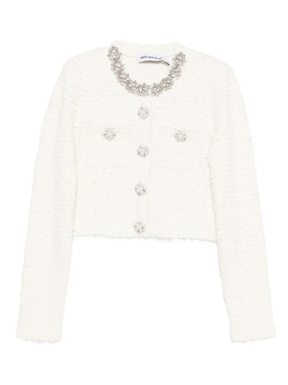 Self-Portrait - Self-portrait Sweaters Beige - Topwear