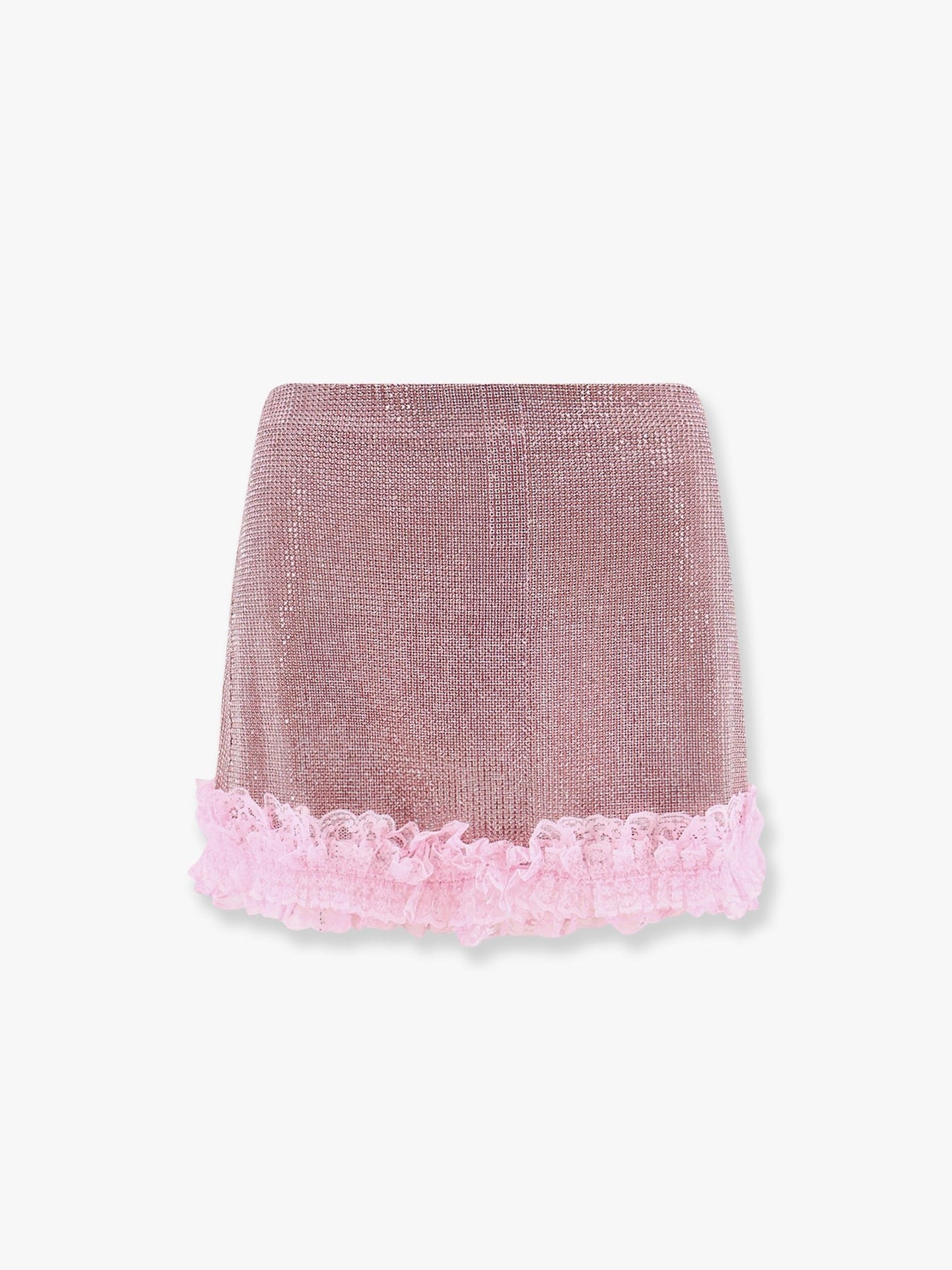 SELF PORTRAIT RESIDENCY - Self Portrait Residency Christopher Kane Residency Skirt With All Over Rhinestones - Women’s