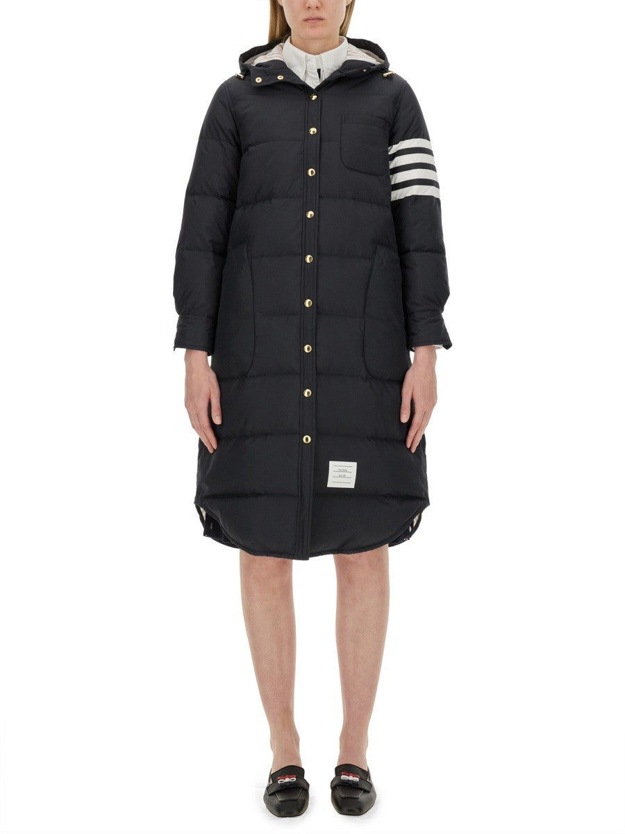 THOM BROWNE - Thom Browne Hooded Jacket - Woman->Clothing->SPORTS JACKETS