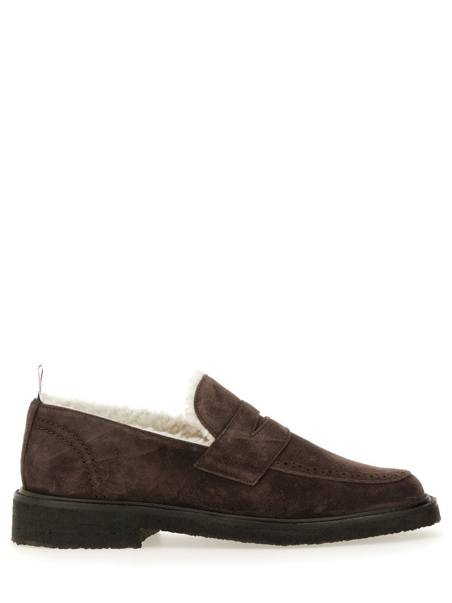 THOM BROWNE - Thom Browne Moccasin ’Penny’ - Men’s Shoes