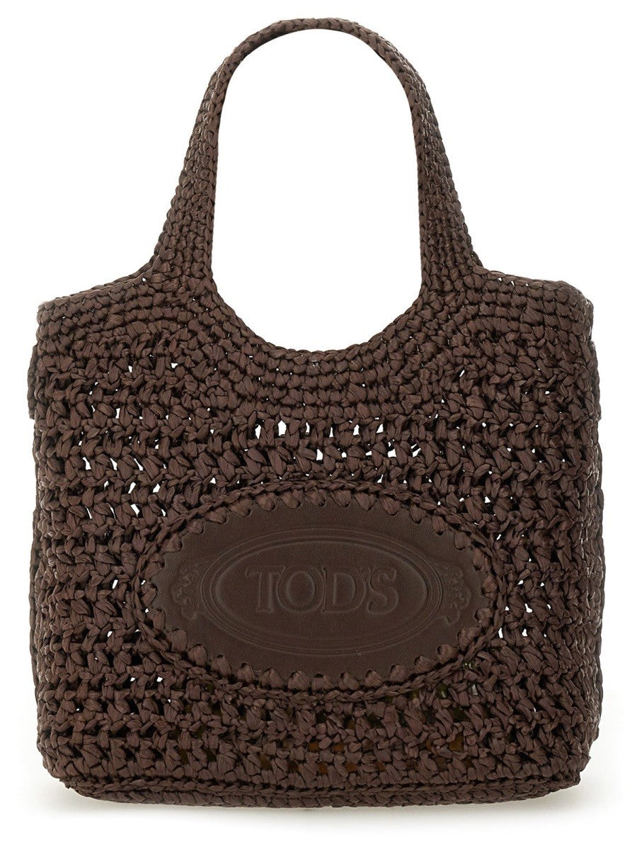 TOD’S - Mini Shopping Bag - Home->Woman->Bags->Handbags