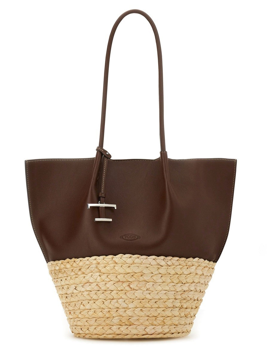 TOD’S - Tod’s Medium Shopping Bag - Woman->Bags->Shoulder bags